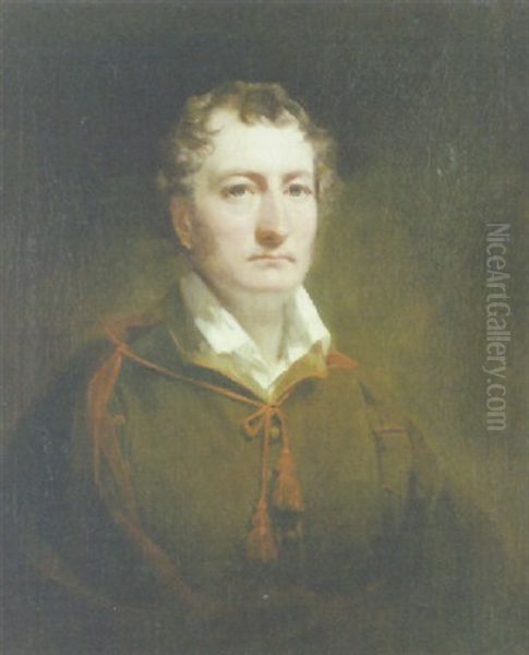 Portrait Of William Stirling Of Cordale In A Brown Jacket And A Red Cloak - view 1