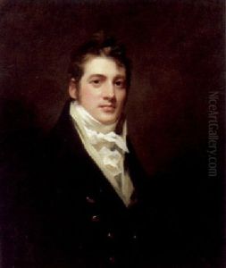 Portrait Of James Cochrane Of Edinburgh In A Black Jacket And White Cravat