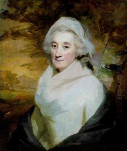 Portrait Of Lady Helen Boyle, Half-length, Before A Landscape by Sir Henry Raeburn