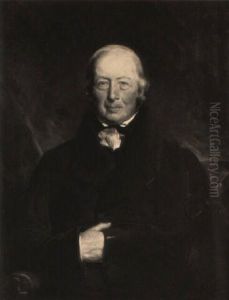Portrait Of John Cochrane Wearing Black Coat And White Cravat by Sir Henry Raeburn