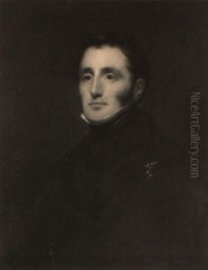 Portrait Of The Hon. Charles Stuart Wearing A Dark Cloak Portrait Of The Hon. Charles Stuart Wearing A Dark Cloak