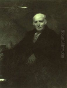 Portrait Of Dr. Hunter Calderwood by Sir Henry Raeburn