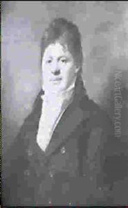 Portrait Of Colonel Alex Creighton by Sir Henry Raeburn