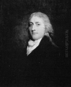Portrait Of Alan Grant, Indian Civil Service, Wearing A     Brown Coat And White Jabot