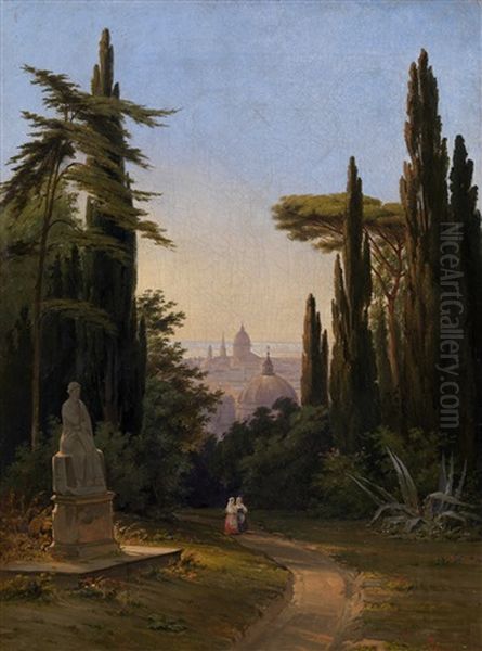 Gardens In Rome - view 1