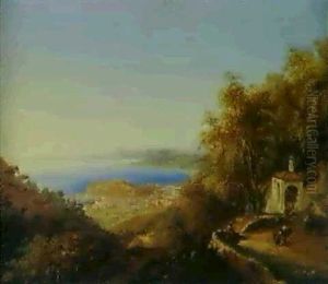 Italian Coastal View by Vasili Egorovich Raev
