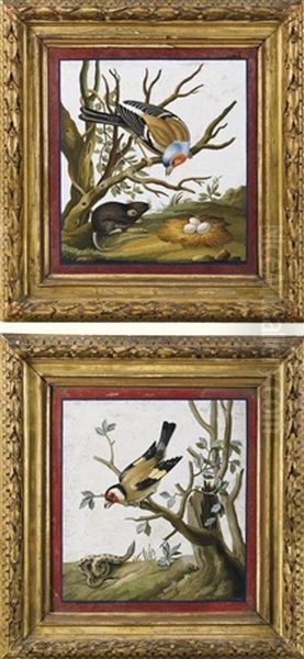 A Pair Of Italian Micromosaics - view 1