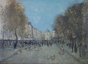 Les Colombes De Pline S'abreuvant