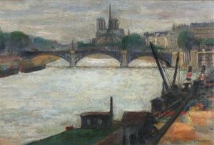Seine View With Notre Dame