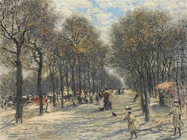 Allee D'arbres Aux Champs-elysees - view 1
