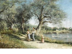 Promenade Au Bord De L'eau