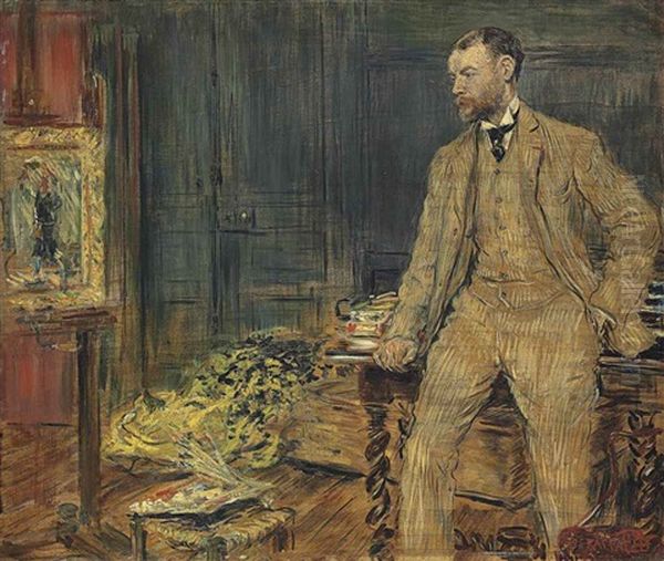 Portrait Of The Artist William Dannat - view 1