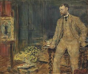 Portrait Of The Artist William Dannat
