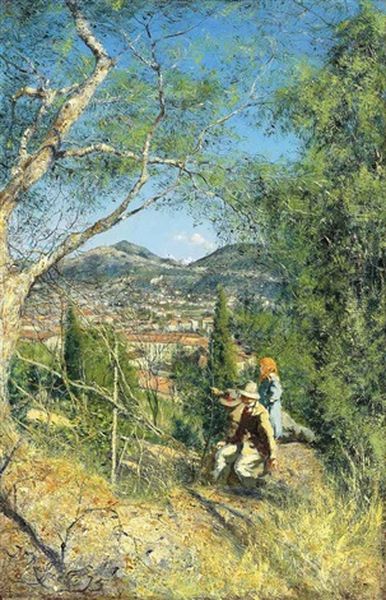 A Hillside Walk - view 1