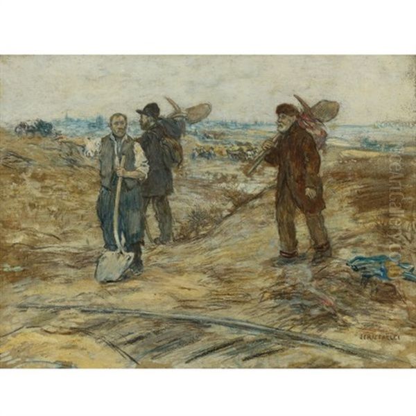 Les Trois Cheminots - view 1