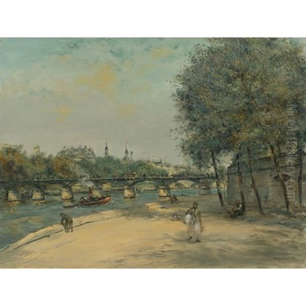 L'institut De France Et Le Pont Des Arts - view 1