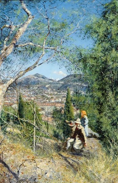 Sur Un Chemin, Vue Panoramique - view 1
