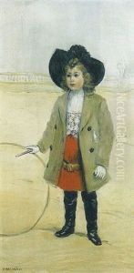 Portrait De Francois Au Cerceau by Jean Francois Raffaelli