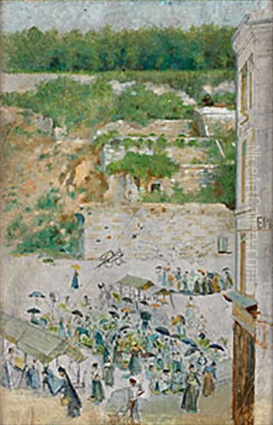 Marknad I Utkanten Av Paris - view 1