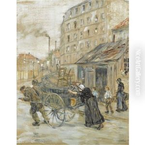 Le Demenagement by Jean Francois Raffaelli