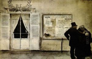 Les Invites En... by Jean Francois Raffaelli
