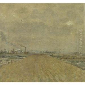 Paysage En Banlieue by Jean Francois Raffaelli