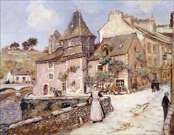 Breton Town Scene - view 1