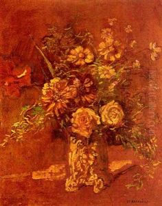 Fleurs Dans Un Vase Fleurs Dans Un Vase
