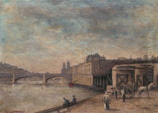 By The Seine, Paris - view 1