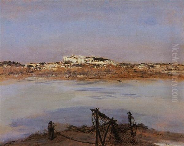 The Rhone, Avignon - view 1