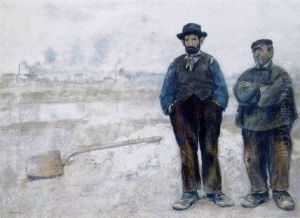 The Two Workman by Jean Francois Raffaelli