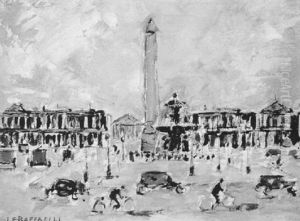 Place De La Concorde by Jean Francois Raffaelli