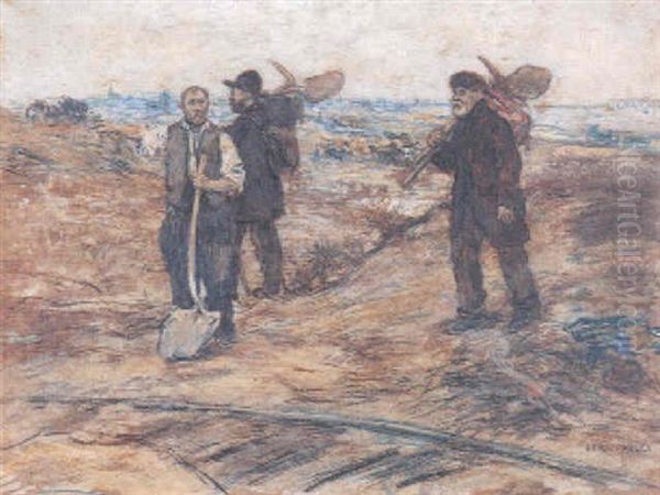 Les Trois Cheminots - view 1