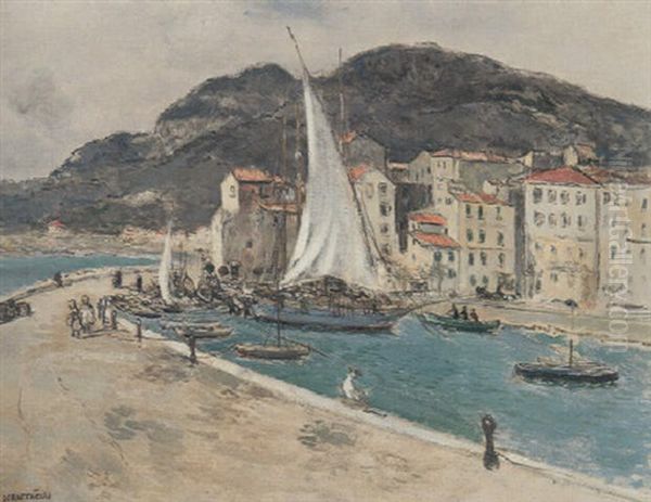 La Jetee A Menton - view 1