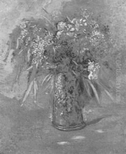 Nature Morte Aux Fleurs by Jean Francois Raffaelli