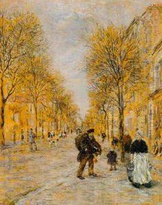 A Street In Asnieres