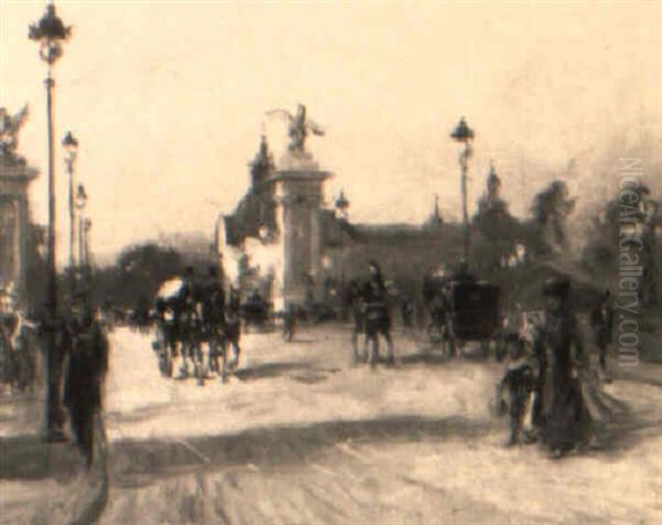 Le Pont Alexandre Iii, Paris - view 1