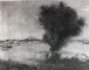 Antibes by Jean Francois Raffaelli