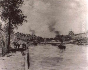 Le Seine A Paris Le Seine A Paris
