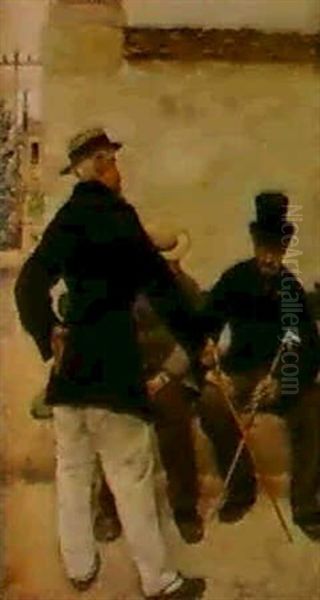 Les Vieux Officiers - view 1