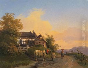 Returning Home At Dusk