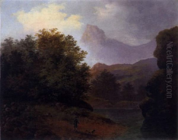 Landschaft Mit Figurlicher Staffage - view 1