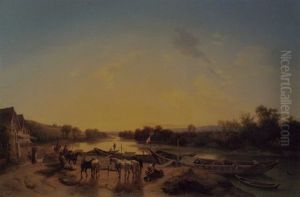 Sunset On The Danube