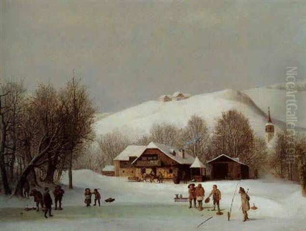 Eisstockschiesen - view 1