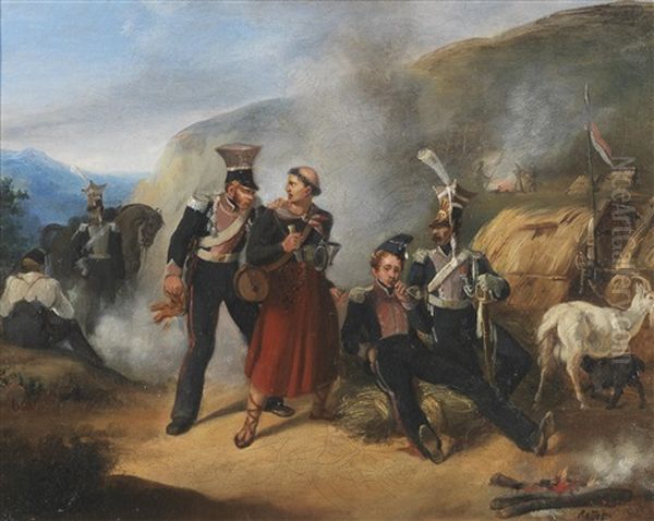 Scene From The Napoleonic Wars - view 1