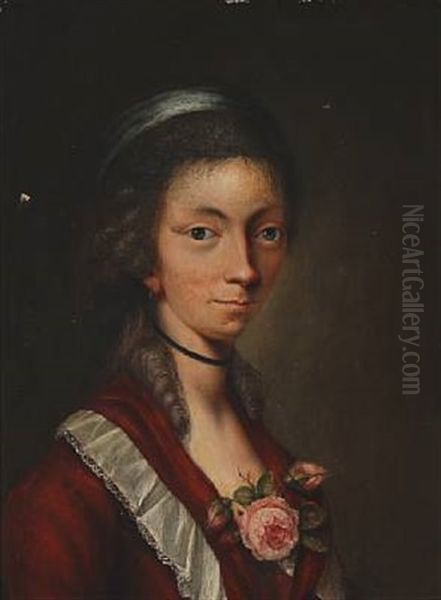 Portrait Of The Artist's Wife, Christiane Rafn, Nee Kiolbye (1762-1825) - view 1