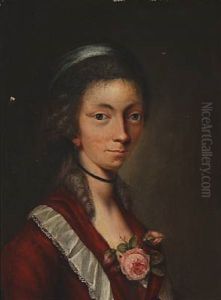 Portrait Of The Artist's Wife, Christiane Rafn, Nee Kiolbye (1762-1825)