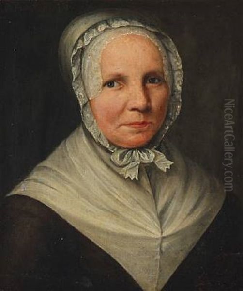 Portrait Of The Artist's Mother Susanna Elisabeth Johansdatter Rafn, Nee Post - view 1