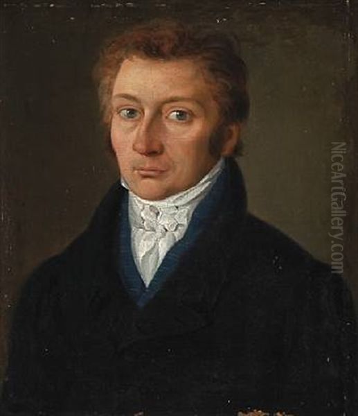 Portrait Of The Artist's Son, The Historian Carl Christian Rafn (1795-1864) - view 1