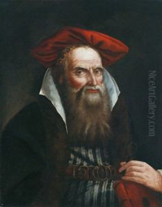Portrat Eines Alten Orientalen - Ritratto Di Vecchio Orientale